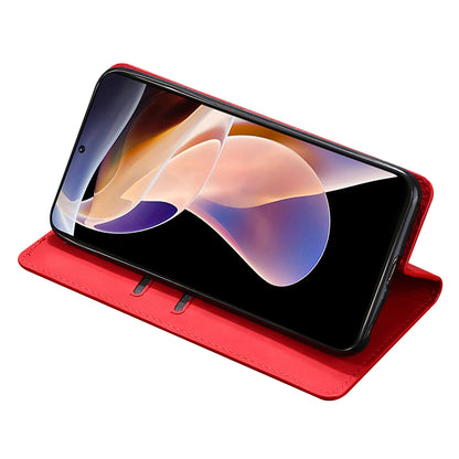 Skin-touch Feeling Magnetic Auto Closing Card Slots PU Leather Stand Phone Protector Case for Honor 50