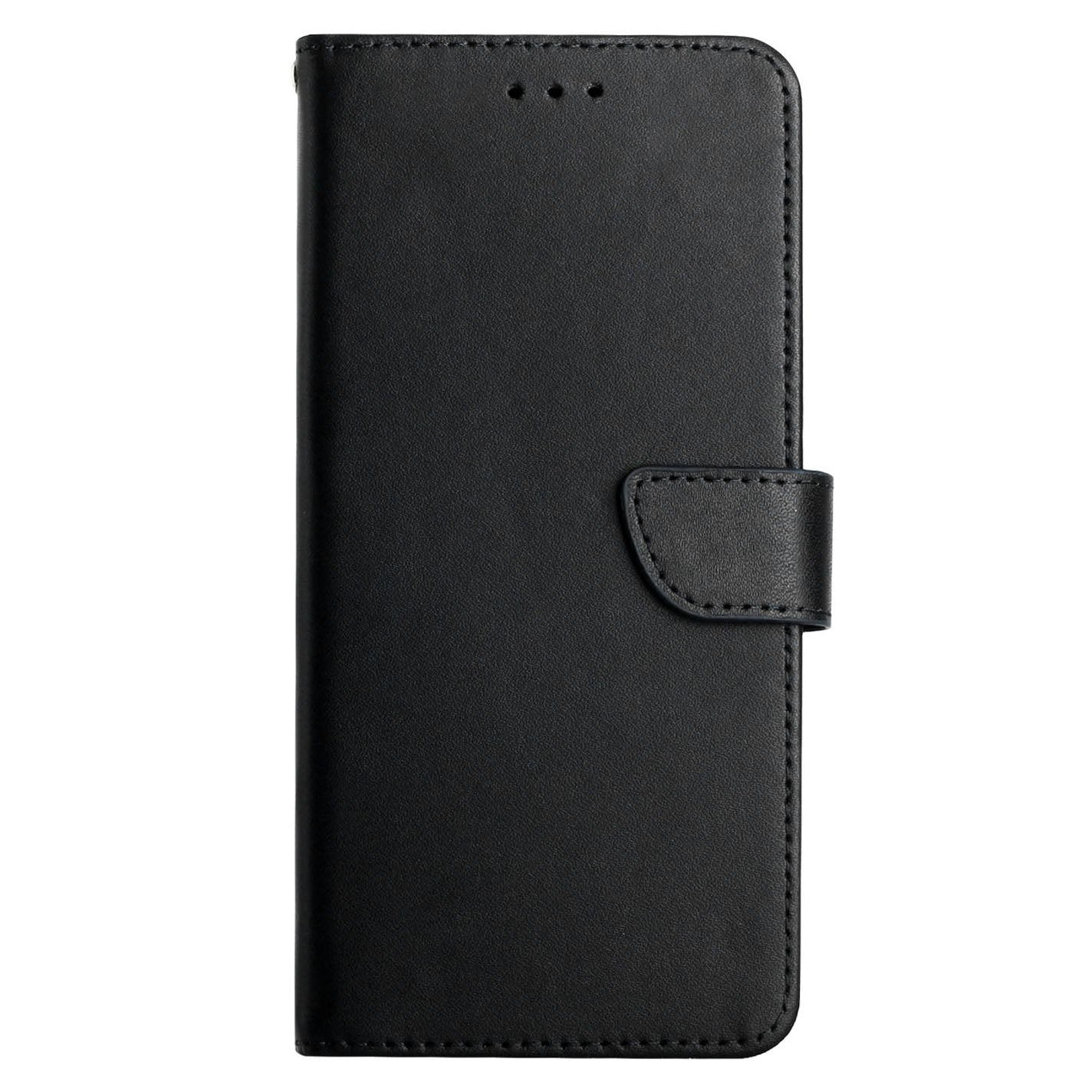 Solid Color Nappa Texture Case Stand Wallet Genuine Leather Mobile Phone Cover for Huawei P40 Pro
