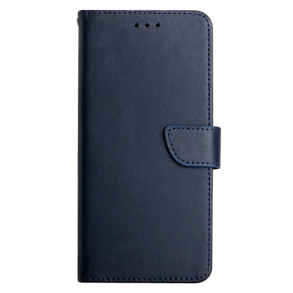 Solid Color Nappa Texture Case Stand Wallet Genuine Leather Mobile Phone Cover for Huawei P40 Pro