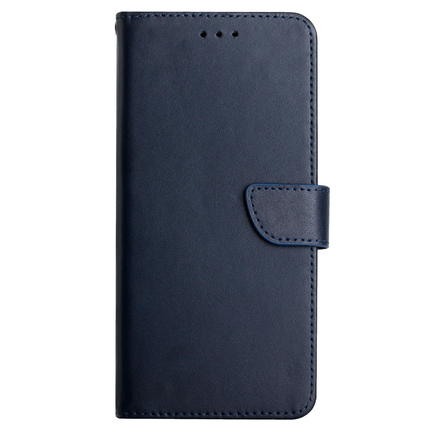 For Huawei P40 Nappa Texture Solid Color Supporting Stand Wallet Mobile Case Genuine Leather + TPU Flip Phone Shell