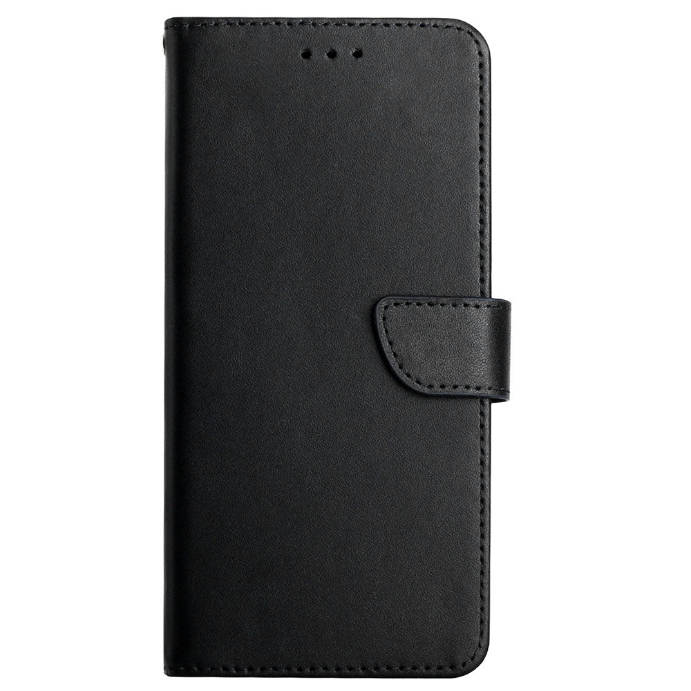 For Huawei P20 Pro Wallet Sturdy Stand Solid Color Genuine Leather Nappa Texture Magnetic Closure Stand Wallet Case Flip Phone Shell