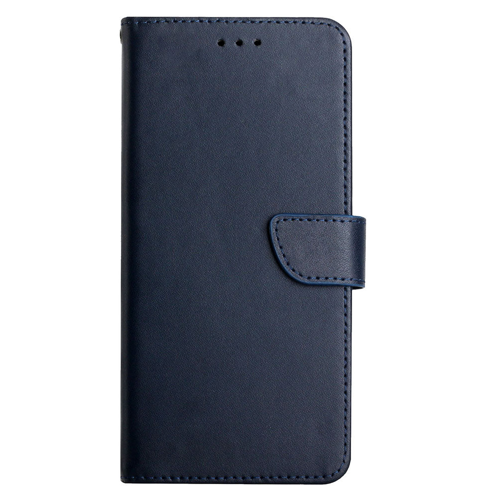 For Huawei P20 Pro Wallet Sturdy Stand Solid Color Genuine Leather Nappa Texture Magnetic Closure Stand Wallet Case Flip Phone Shell