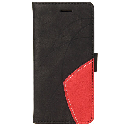 KT Leather Series-1 Anti-fingerprint Dual-Color Splicing Style Flip Phone Shell PU Leather Wallet Design Phone Case with Stand for Huawei nova 9 / Honor 50