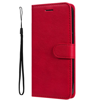 KT Leather Series-2 Solid Color Wallet Leather Case Inner Soft TPU Phone Cover with Adjustable Stand for Honor 50 5G/Huawei nova 9