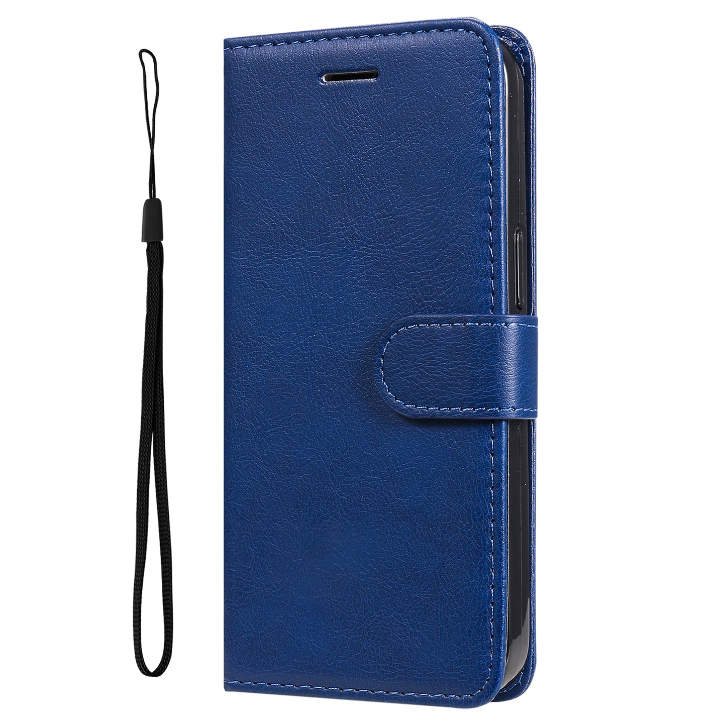 KT Leather Series-2 Solid Color Wallet Leather Case Inner Soft TPU Phone Cover with Adjustable Stand for Honor 50 5G/Huawei nova 9
