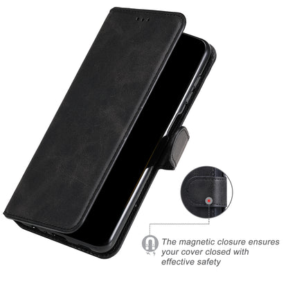 For Huawei nova 8i/Honor 50 Lite 5G Classic Stand Design Cover PU Leather Wallet Drop-proof Flip Phone Case Shell