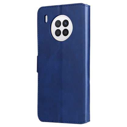 For Huawei nova 8i/Honor 50 Lite 5G Classic Stand Design Cover PU Leather Wallet Drop-proof Flip Phone Case Shell