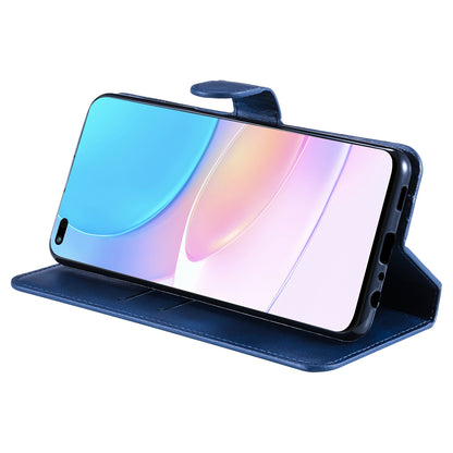 For Huawei nova 8i/Honor 50 Lite 5G Classic Stand Design Cover PU Leather Wallet Drop-proof Flip Phone Case Shell