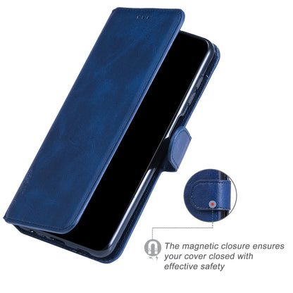 For Huawei nova 8i/Honor 50 Lite 5G Classic Stand Design Cover PU Leather Wallet Drop-proof Flip Phone Case Shell