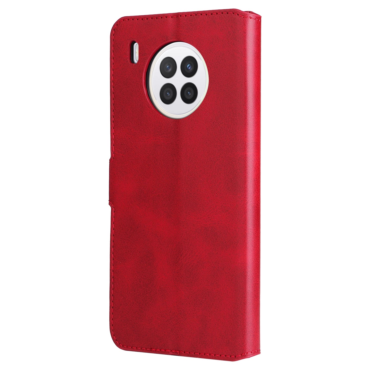 For Huawei nova 8i/Honor 50 Lite 5G Classic Stand Design Cover PU Leather Wallet Drop-proof Flip Phone Case Shell