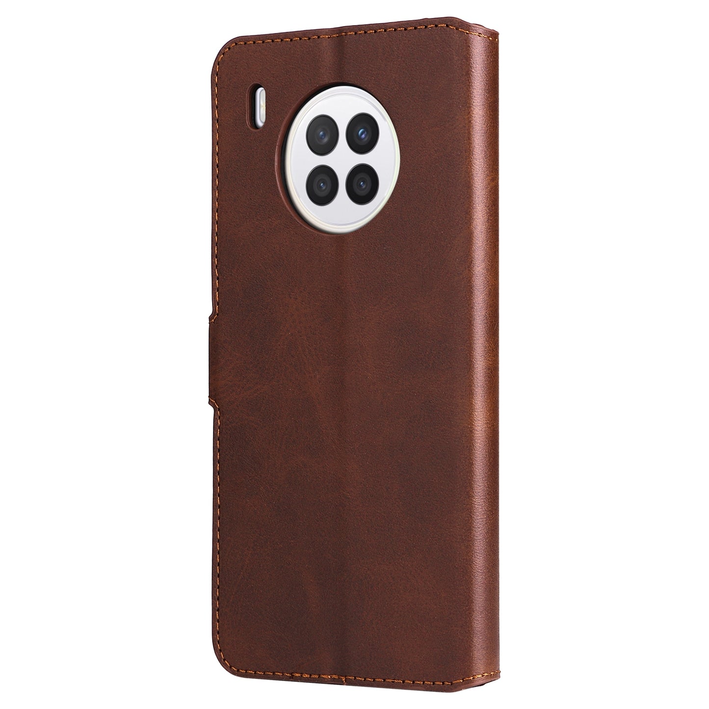 For Huawei nova 8i/Honor 50 Lite 5G Classic Stand Design Cover PU Leather Wallet Drop-proof Flip Phone Case Shell