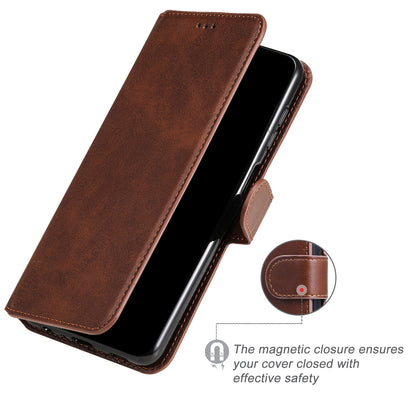 For Huawei nova 8i/Honor 50 Lite 5G Classic Stand Design Cover PU Leather Wallet Drop-proof Flip Phone Case Shell