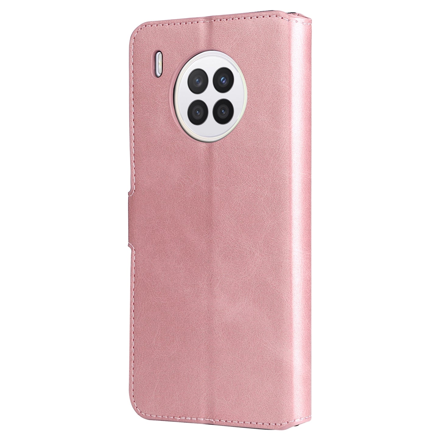 For Huawei nova 8i/Honor 50 Lite 5G Classic Stand Design Cover PU Leather Wallet Drop-proof Flip Phone Case Shell