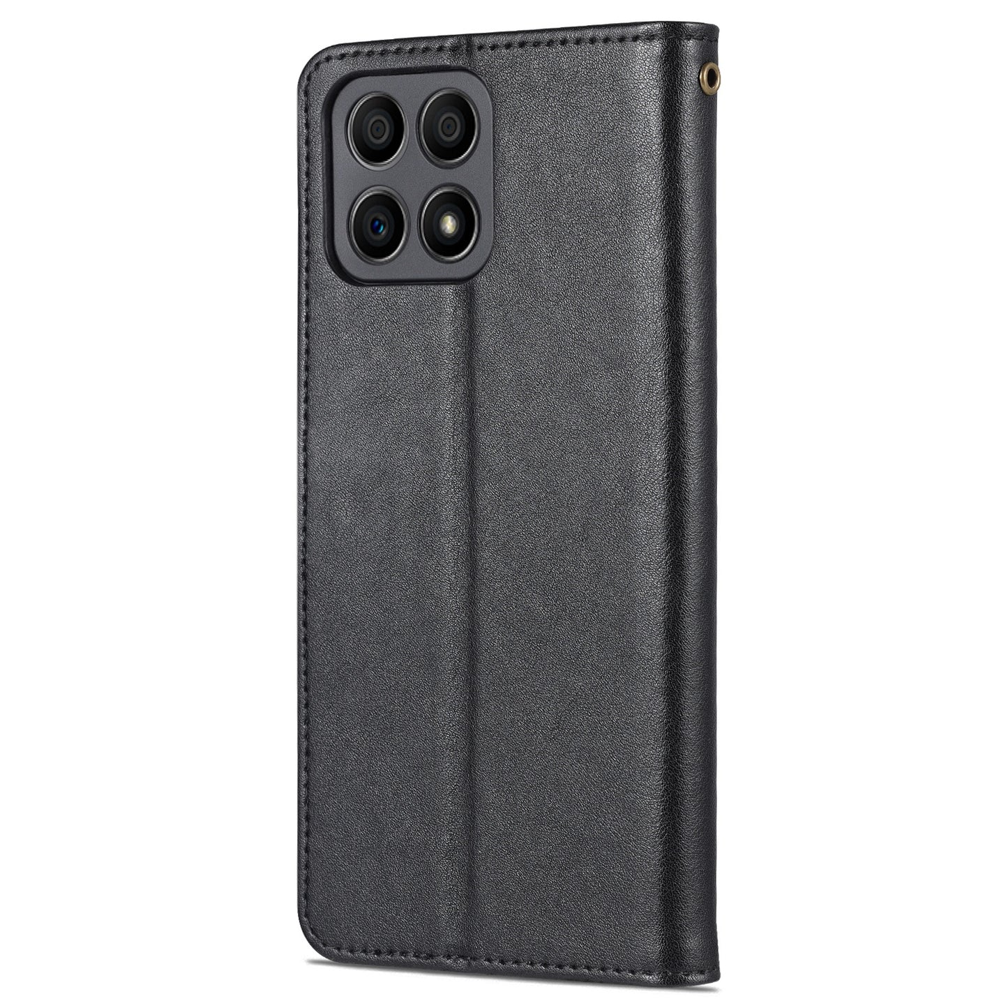 AZNS PU Leather + TPU All-inclusive Protection Phone Case with Stand Wallet for Honor X30i