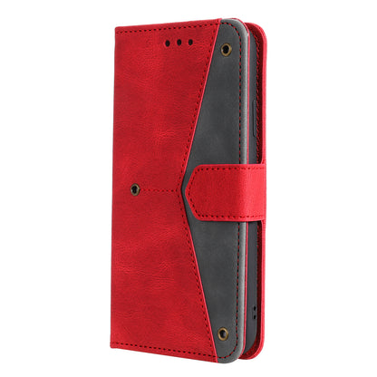 For Huawei nova 9 Shockproof PU Leather Wallet Phone Stand Case Rivet Decor Full Protection Phone Cover