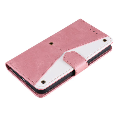 For Huawei nova 9 Shockproof PU Leather Wallet Phone Stand Case Rivet Decor Full Protection Phone Cover