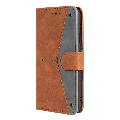 For Huawei nova 9 Shockproof PU Leather Wallet Phone Stand Case Rivet Decor Full Protection Phone Cover