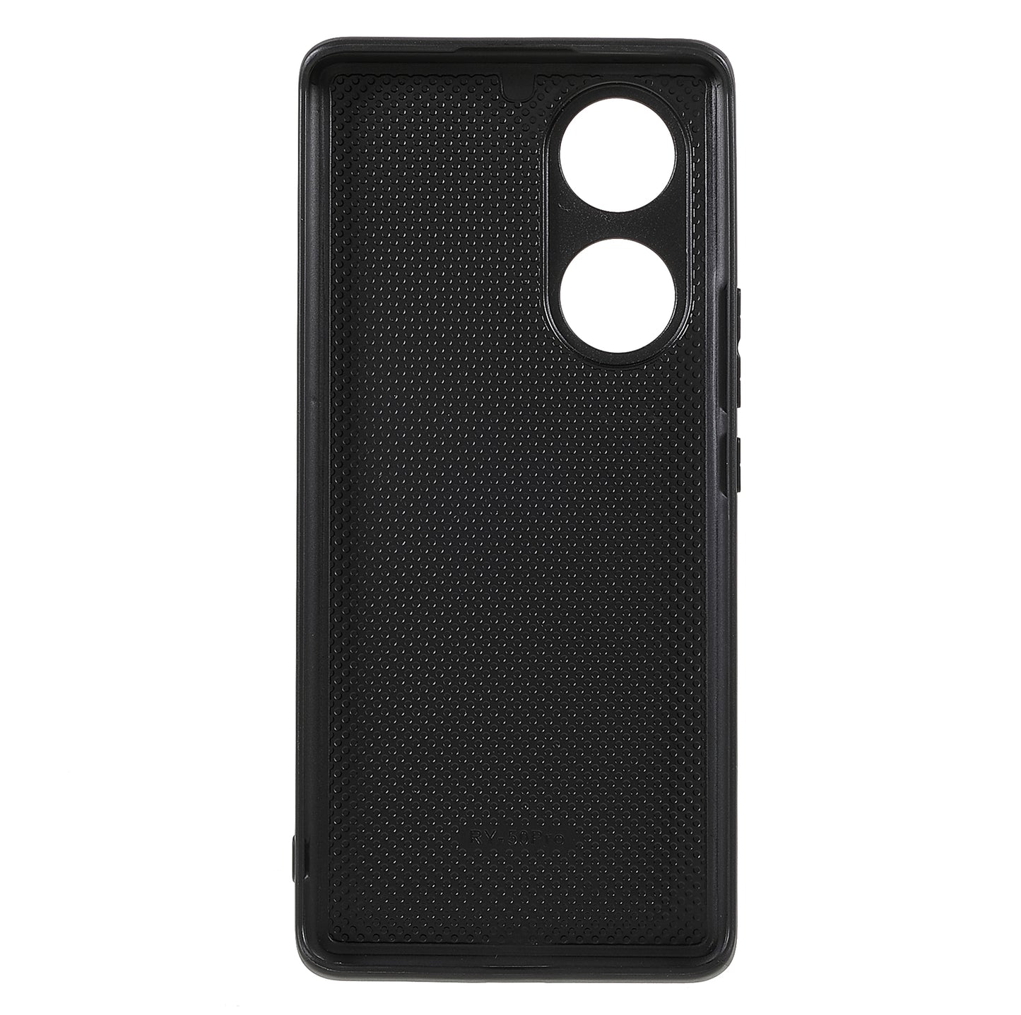Drop-proof Precise Cutout Litchi Texture Case Genuine Leather Coated TPU + PC Phone Cover Shell for Honor 50/Huawei nova 9