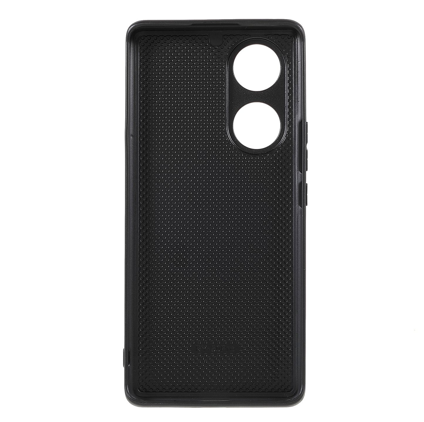 Drop-proof Precise Cutout Litchi Texture Case Genuine Leather Coated TPU + PC Phone Cover Shell for Honor 50/Huawei nova 9