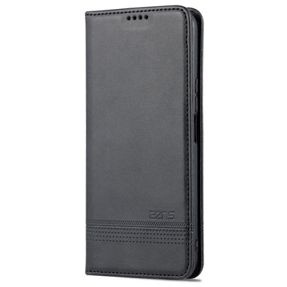 AZNS Magnetic Auto-absorbed Wallet Stand Design PU Leather Shockproof Phone Cover Case for Honor X30i