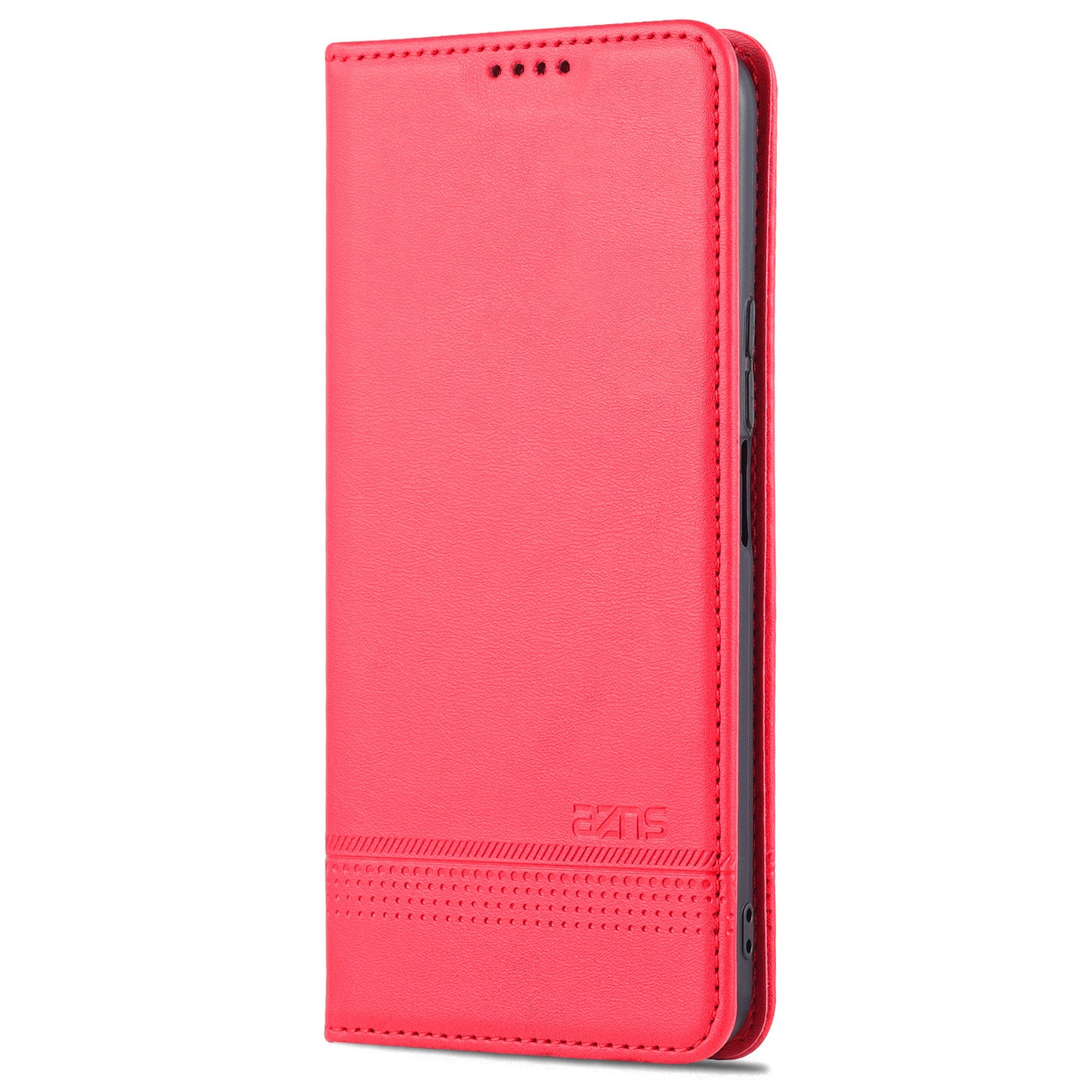 AZNS Magnetic Auto-absorbed Wallet Stand Design PU Leather Shockproof Phone Cover Case for Honor X30i