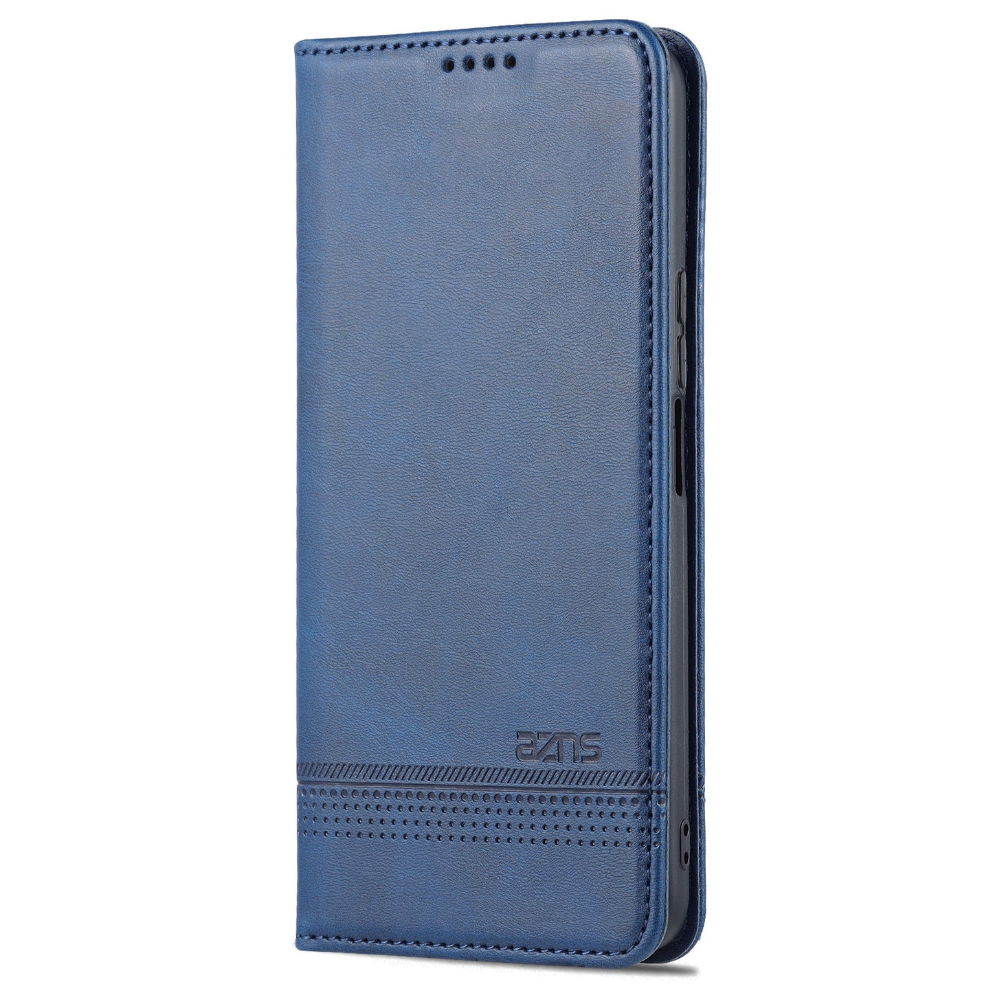 AZNS Magnetic Auto-absorbed Wallet Stand Design PU Leather Shockproof Phone Cover Case for Honor X30i