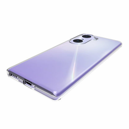 10Pcs/Pack Inner Watermark-resistant Clear Soft TPU Phone Protective Case Cover for Honor 60