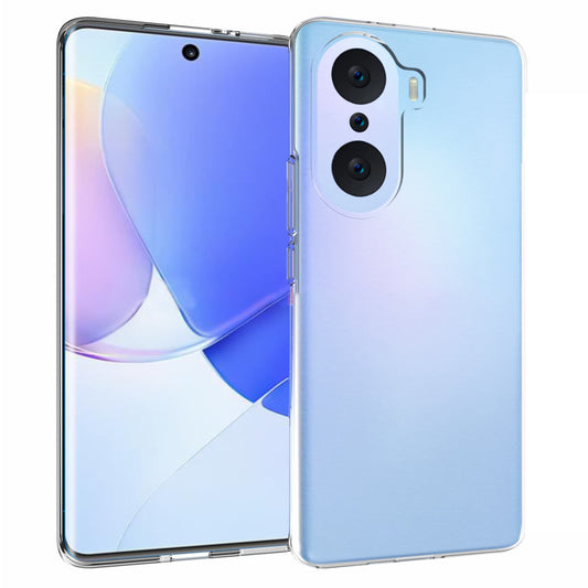 10Pcs/Pack Clear Soft TPU Inner Watermark-resistant Anti-scratch Phone Back Cover Case for Honor 60 Pro