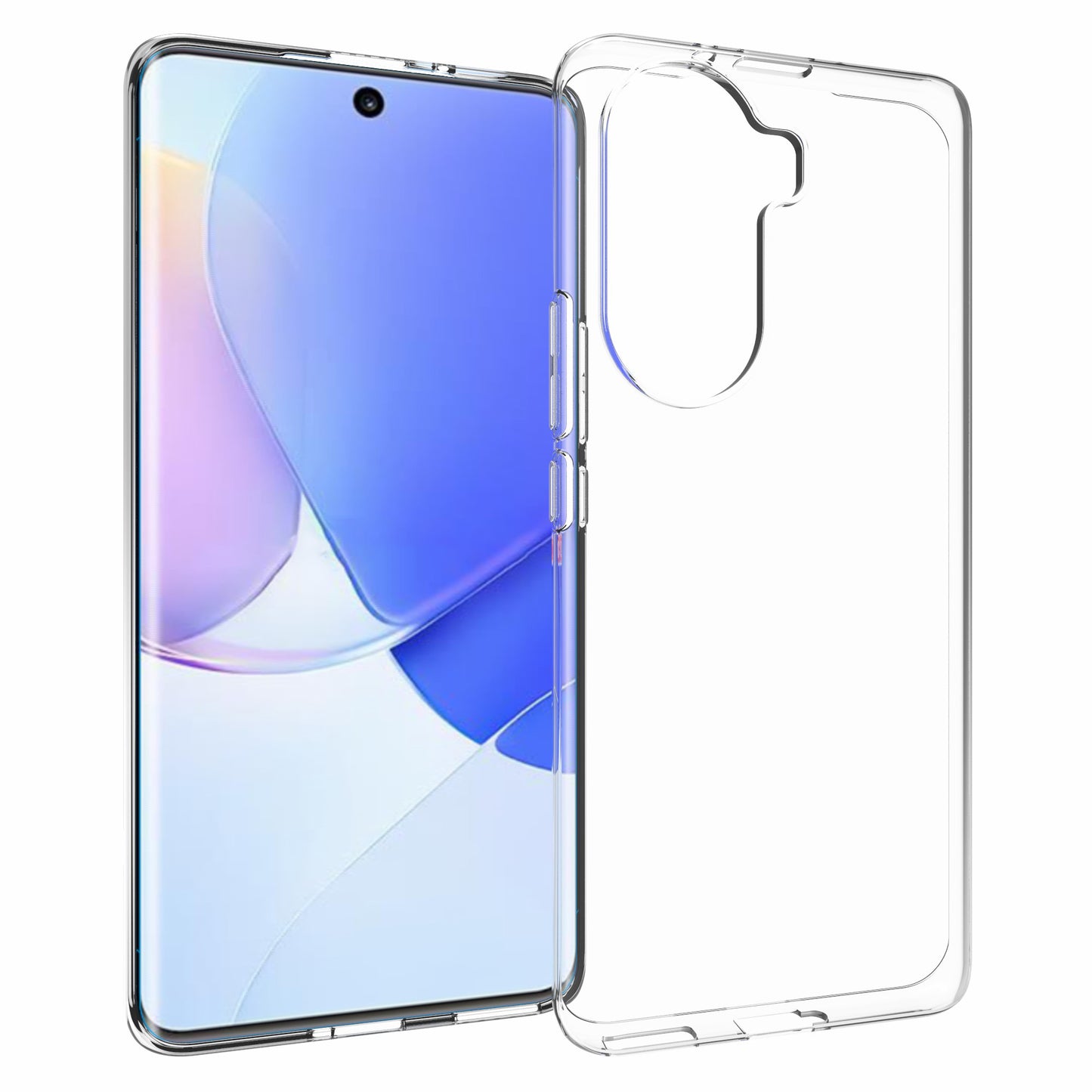 10Pcs/Pack Clear Soft TPU Inner Watermark-resistant Anti-scratch Phone Back Cover Case for Honor 60 Pro