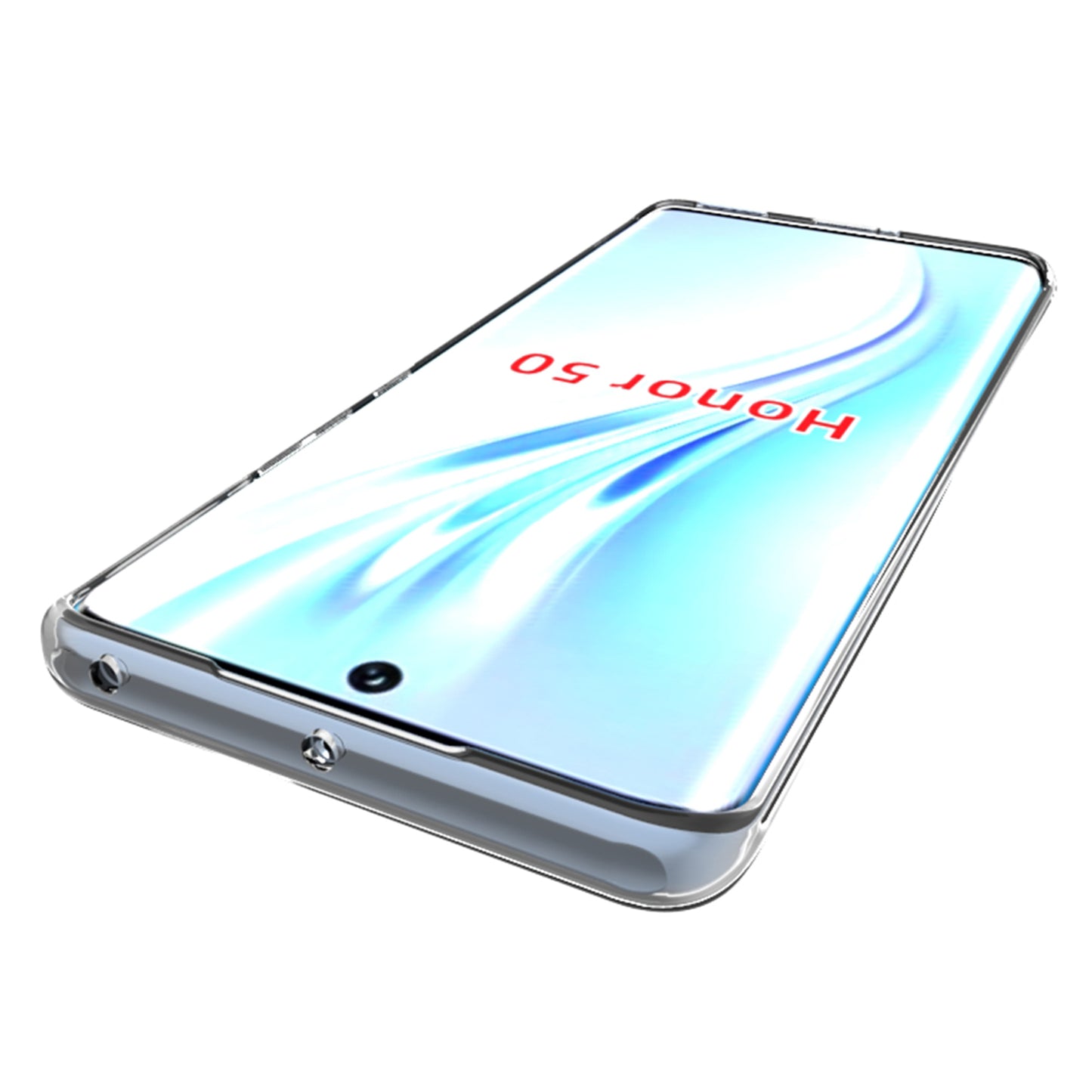 10Pcs/Pack Super Clear Mobile Phone Covering TPU Phone Case Inner Watermark-Free Phone Case for Honor 50 / Huawei nova 9