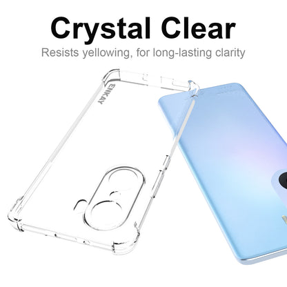 ENKAY HAT PRINCE Anti-slip Side Strip Enhanced Four Corner Protective TPU Phone Case for Honor 60 Pro