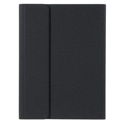 Pen Slot Design Cloth Texture Tablet Leather Cover Stand Case + Wireless Bluetooth Keyboard for Huawei MatePad Pro 10.8 (2021)