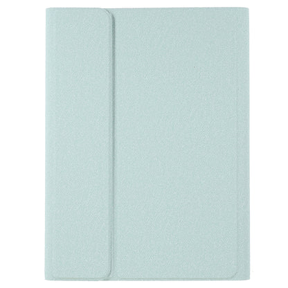 Pen Slot Design Cloth Texture Tablet Leather Cover Stand Case + Wireless Bluetooth Keyboard for Huawei MatePad Pro 10.8 (2021)