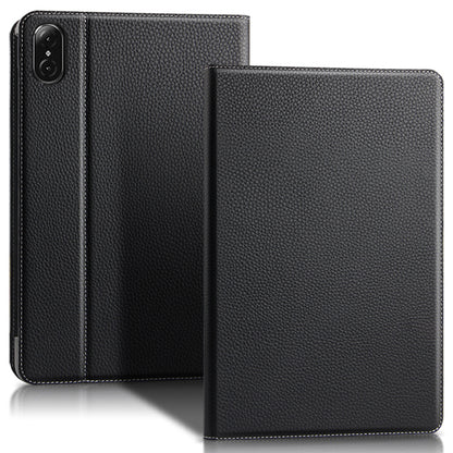 Auto Wake/Sleep Genuine Leather Adjustable Stand Tablet Case Cover for Honor Tablet V7 Pro