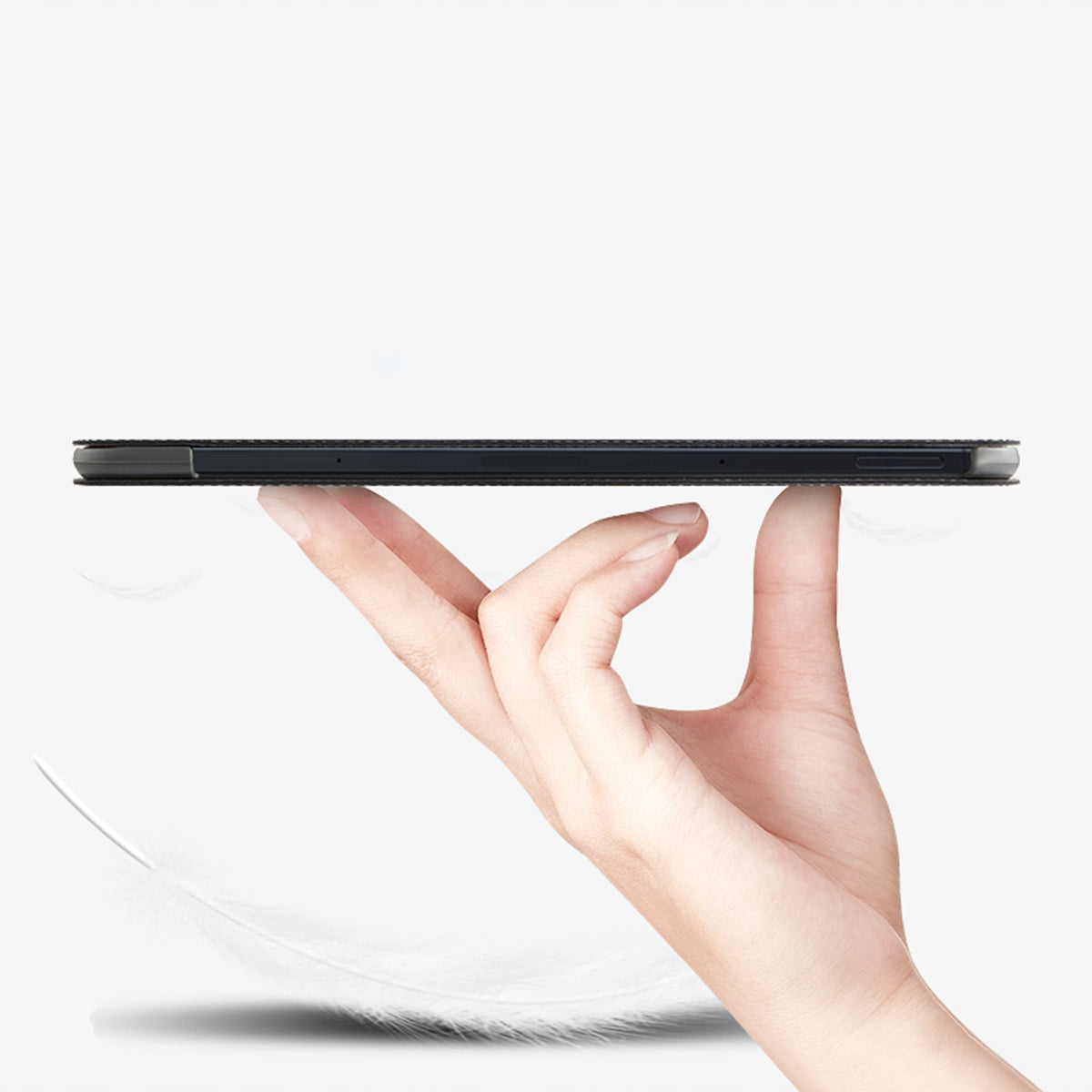 Auto Wake/Sleep Genuine Leather Adjustable Stand Tablet Case Cover for Honor Tablet V7 Pro
