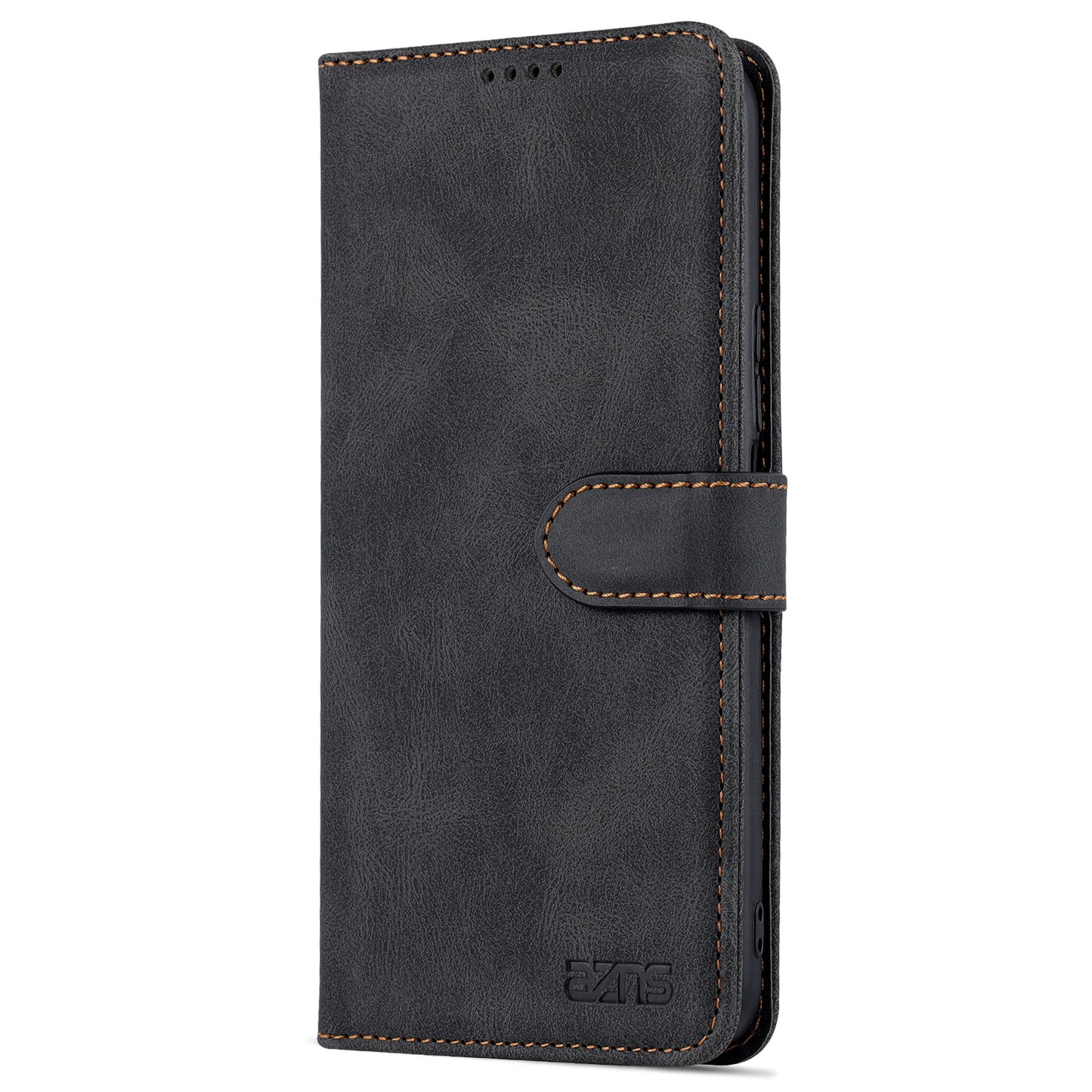 AZNS Magnetic Closure PU Leather Flip Wallet Case Stand Shockproof TPU Inner Shell Phone Cover for Honor X30i