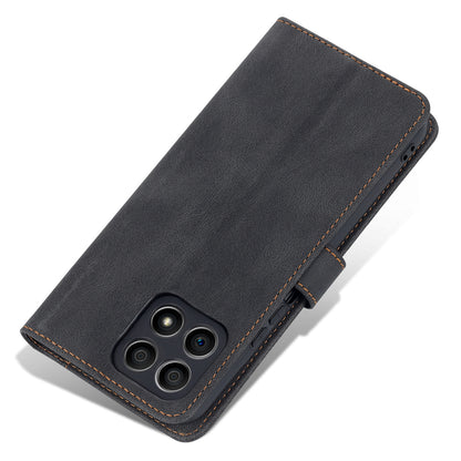 AZNS Magnetic Closure PU Leather Flip Wallet Case Stand Shockproof TPU Inner Shell Phone Cover for Honor X30i