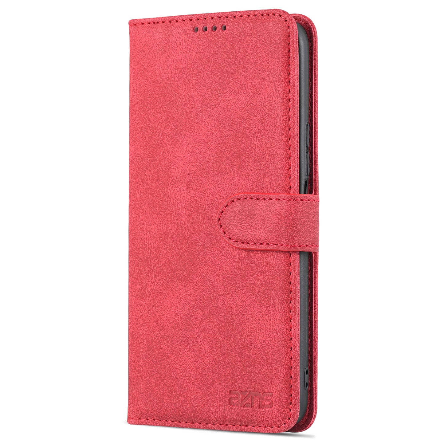 AZNS Magnetic Closure PU Leather Flip Wallet Case Stand Shockproof TPU Inner Shell Phone Cover for Honor X30i