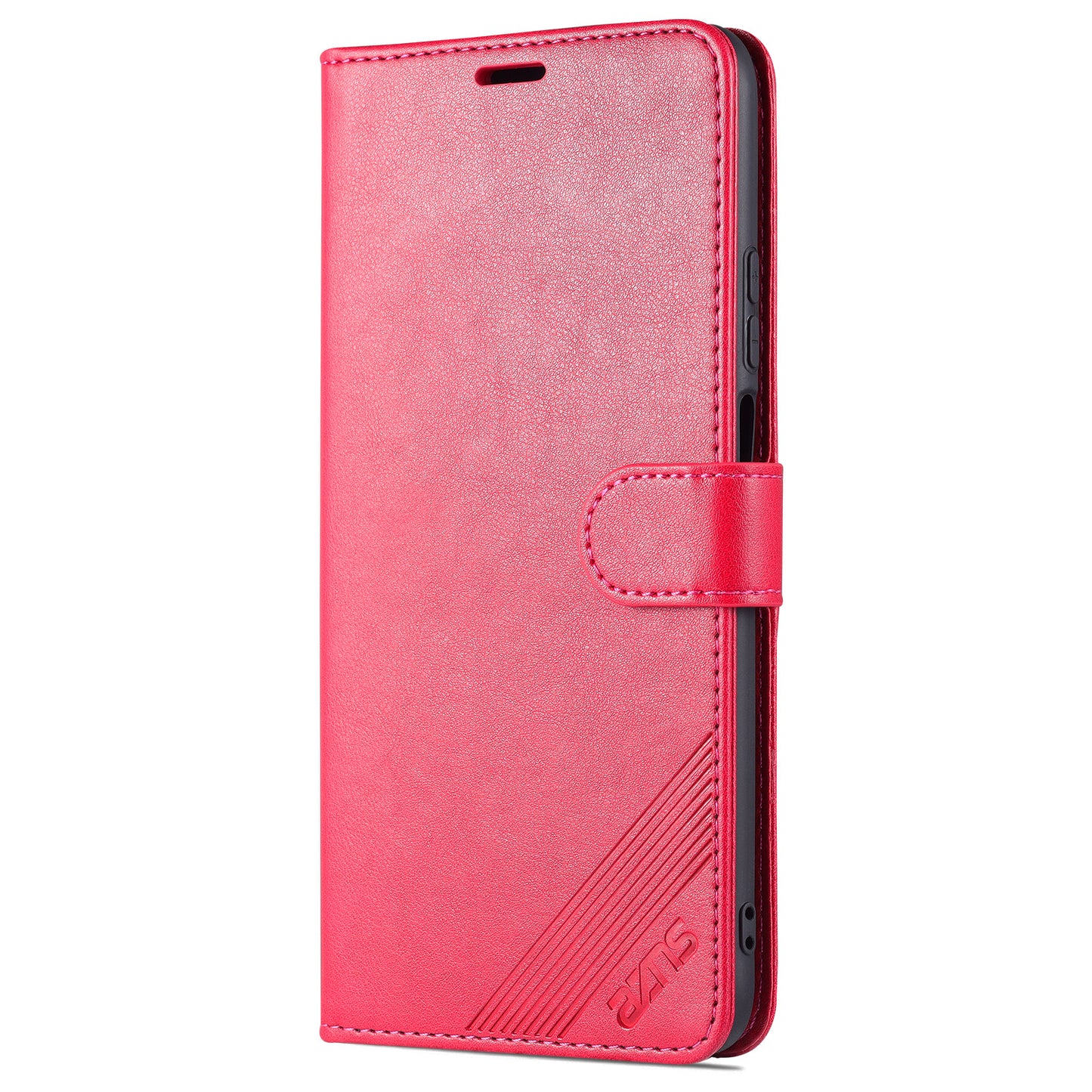 AZNS Textured PU Leather Stand Wallet Case Magnetic Clasp Shock-absorption Cover for Honor X10 Max/X30 Max