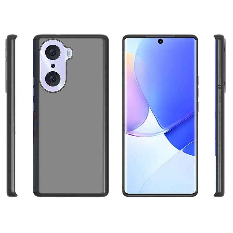 10Pcs/Pack Double-sided Matte Finish TPU Phone Case Scratch-resistant Ultra-thin Protective Cover for Honor 60