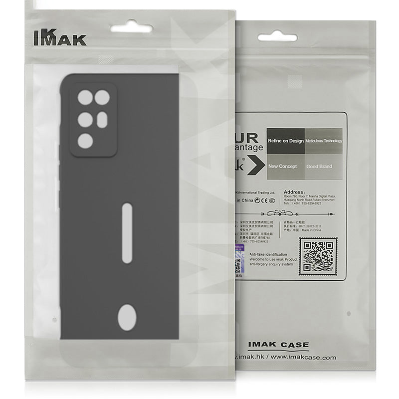 IMAK UC-4 Series Anti-scratch Straight Frame Design Soft TPU Solid Color Mobile Phone Protective Case for Honor 60 5G