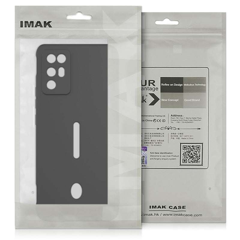 IMAK UC-4 Series Anti-scratch Straight Frame Design Soft TPU Solid Color Mobile Phone Protective Case for Honor 60 5G