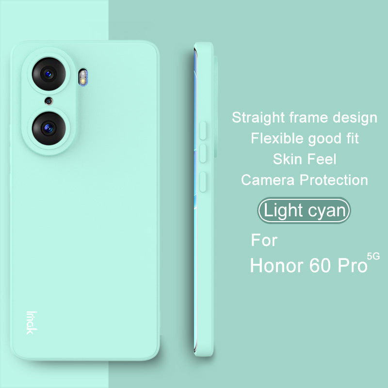 IMAK UC-4 Series Soft Flexible TPU Protective Case Straight Frame Design Cover for Honor 60 Pro 5G