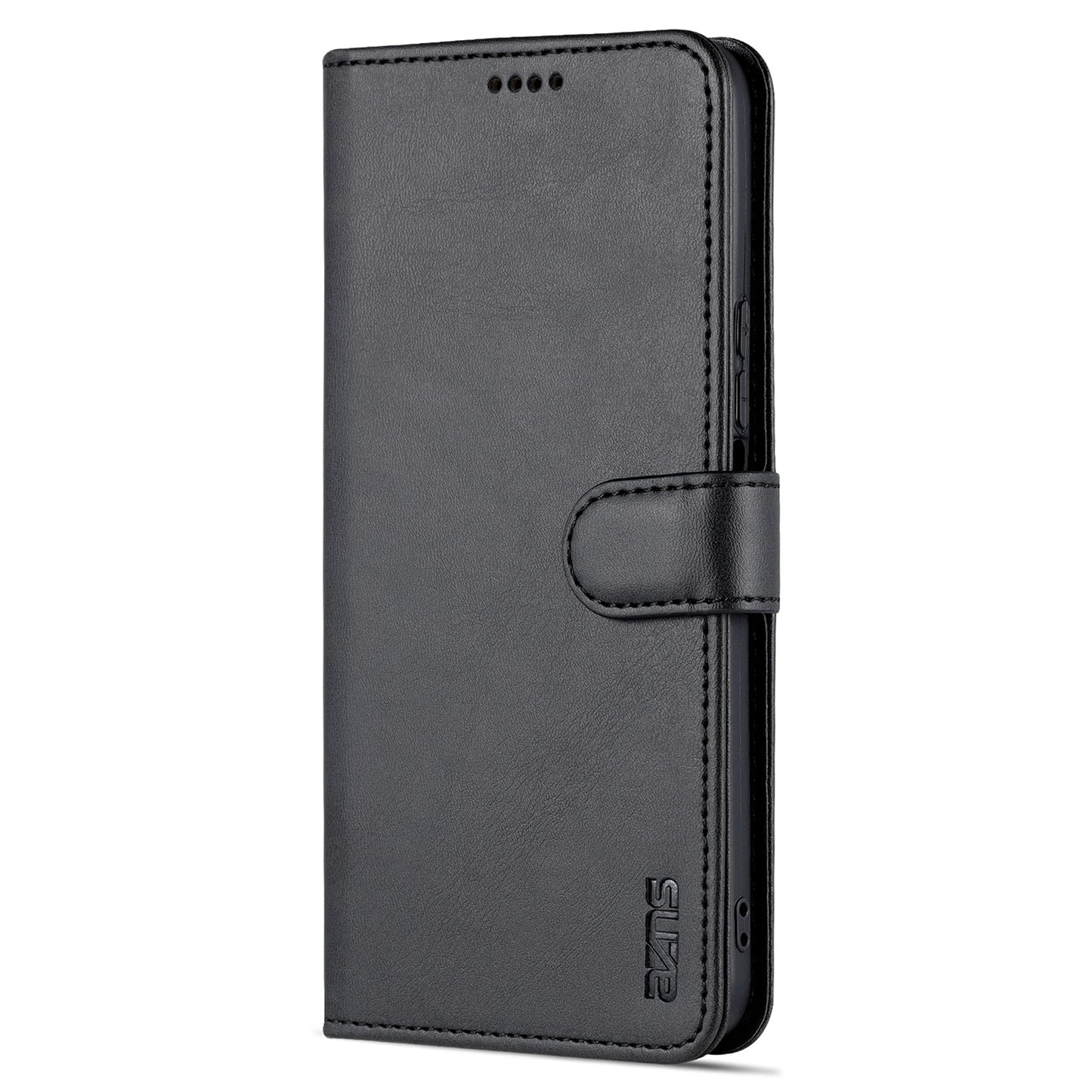 AZNS PU Leather Wallet Stand Anti-fall Shockproof Protective Phone Case Cover for Honor X30i