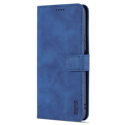 AZNS PU Leather Wallet Stand Anti-fall Shockproof Protective Phone Case Cover for Honor X30i