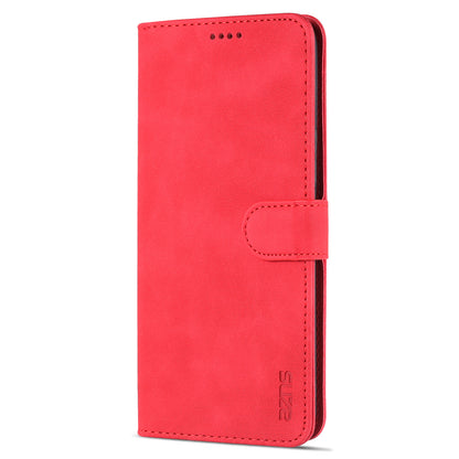 AZNS PU Leather Wallet Stand Anti-fall Shockproof Protective Phone Case Cover for Honor X30i