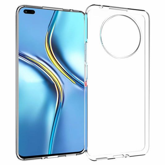 10Pcs/Pack Inner Watermark-resistant Soft TPU Transparent Anti-drop Phone Back Case Cover for Honor X30