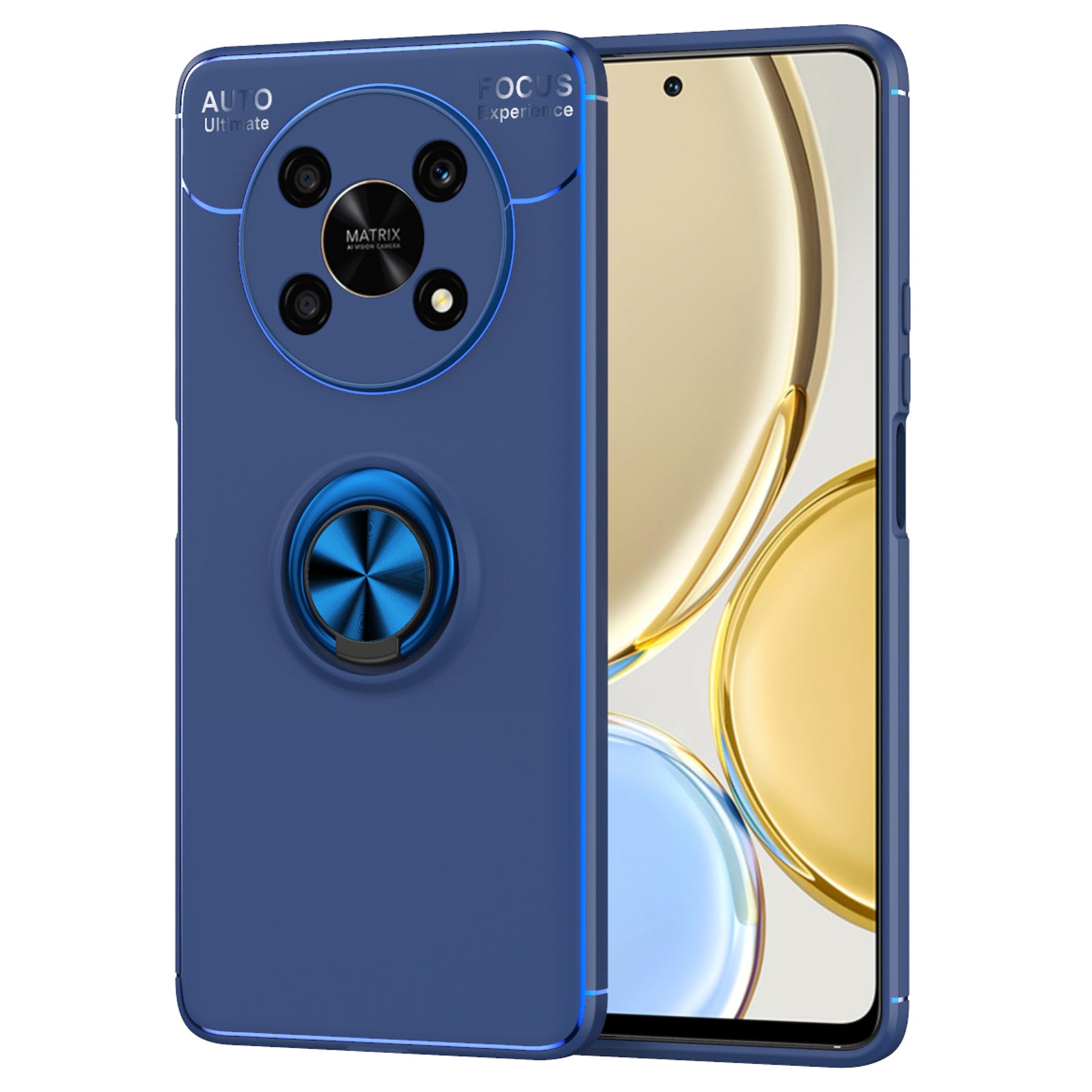 For Honor X30/X9 5G/Magic 4 Lite 5G Smooth Matte Finish Skin Back Case Anti-Fingerprints Soft Flexible TPU Back Cover with Kickstand