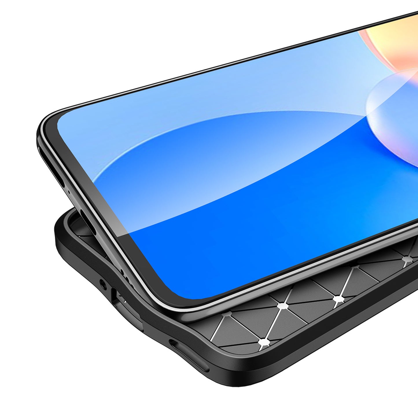 Slim Business Litchi Texture Flexible TPU Scratch-Resistant Drop Protection Cover for Honor X30/X9 5G/Magic 4 Lite 5G