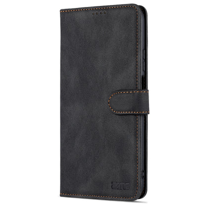 AZNS All-round Protection PU Leather Wallet Stand Shockproof Phone Case Cover for Honor X30 Max